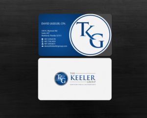 Visitenkarten-Design von Brand aid für The Keeler Group | Design: #15416402