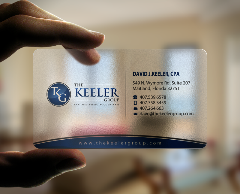 Business Card Design by Brand aid for The Keeler Group | Design #15416414