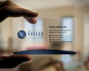 Diseño de Tarjeta de Presentación por Brand aid para The Keeler Group | Diseño: #15416414