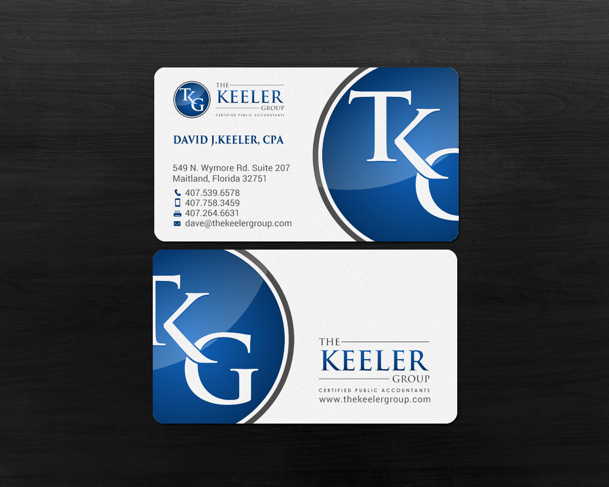 Visitenkarten-Design von chandrayaan.creative für The Keeler Group | Design #15415800