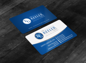 Design de Carte de Visite par chandrayaan.creative pour The Keeler Group | Design : #15429511