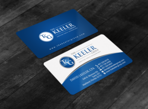 Design de Carte de Visite par chandrayaan.creative pour The Keeler Group | Design : #15429513