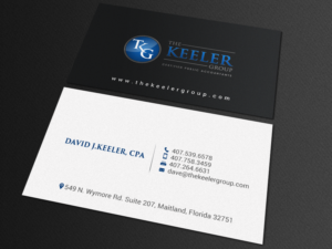 Design de Carte de Visite par chandrayaan.creative pour The Keeler Group | Design : #15448168