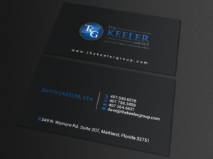 Design de Carte de Visite par chandrayaan.creative pour The Keeler Group | Design : #15448171