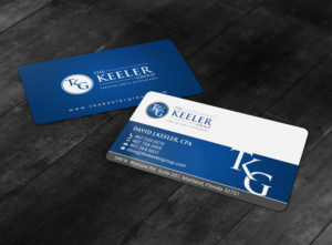 Design de Carte de Visite par chandrayaan.creative pour The Keeler Group | Design : #15448177