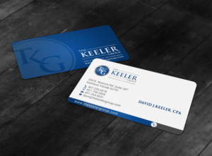 Design de Carte de Visite par chandrayaan.creative pour The Keeler Group | Design : #15448506
