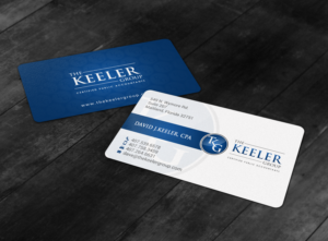 Design de Carte de Visite par chandrayaan.creative pour The Keeler Group | Design : #15448507