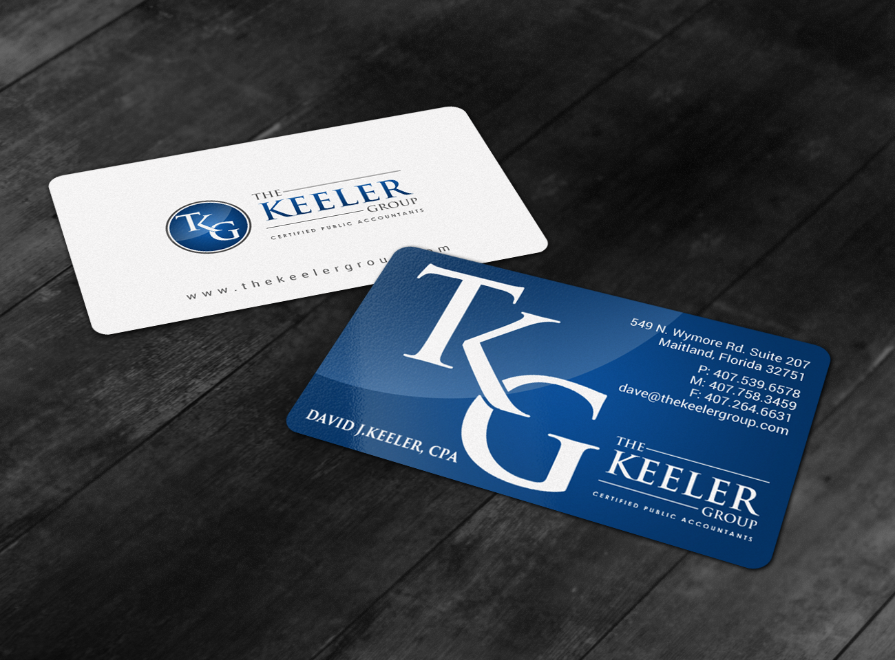 Business Card Design by chandrayaan.creative for The Keeler Group | Design #15448531