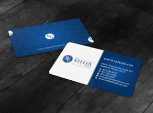 Design de Carte de Visite par chandrayaan.creative pour The Keeler Group | Design : #15448535