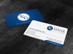 Design de Carte de Visite par chandrayaan.creative pour The Keeler Group | Design : #15448544