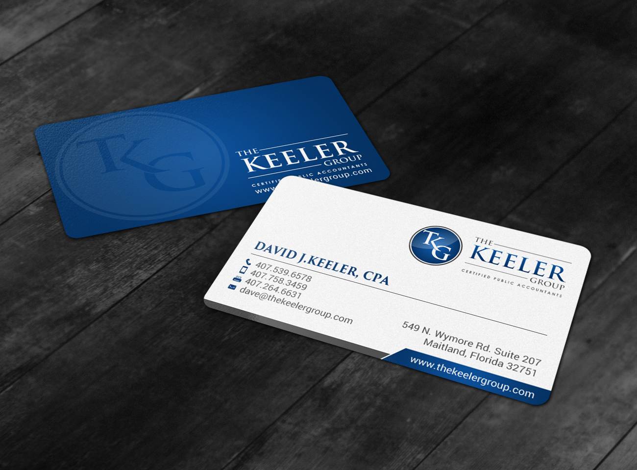 Business Card Design by chandrayaan.creative for The Keeler Group | Design #15448546