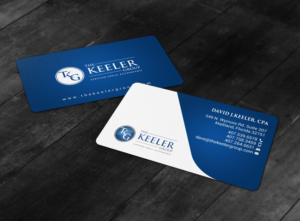 Design de Carte de Visite par chandrayaan.creative pour The Keeler Group | Design : #15448590
