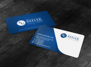 Design de Carte de Visite par chandrayaan.creative pour The Keeler Group | Design : #15448592