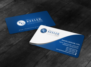Design de Carte de Visite par chandrayaan.creative pour The Keeler Group | Design : #15448594