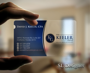 Design de Carte de Visite par SL Designer pour The Keeler Group | Design : #15415950
