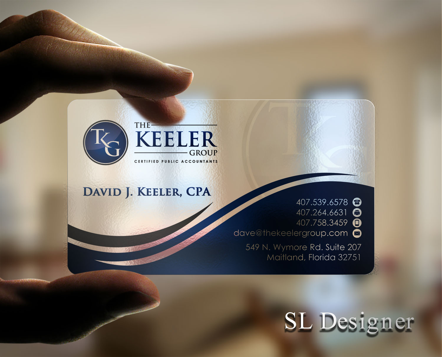 Business Card Design by SL Designer for The Keeler Group | Design #15415951