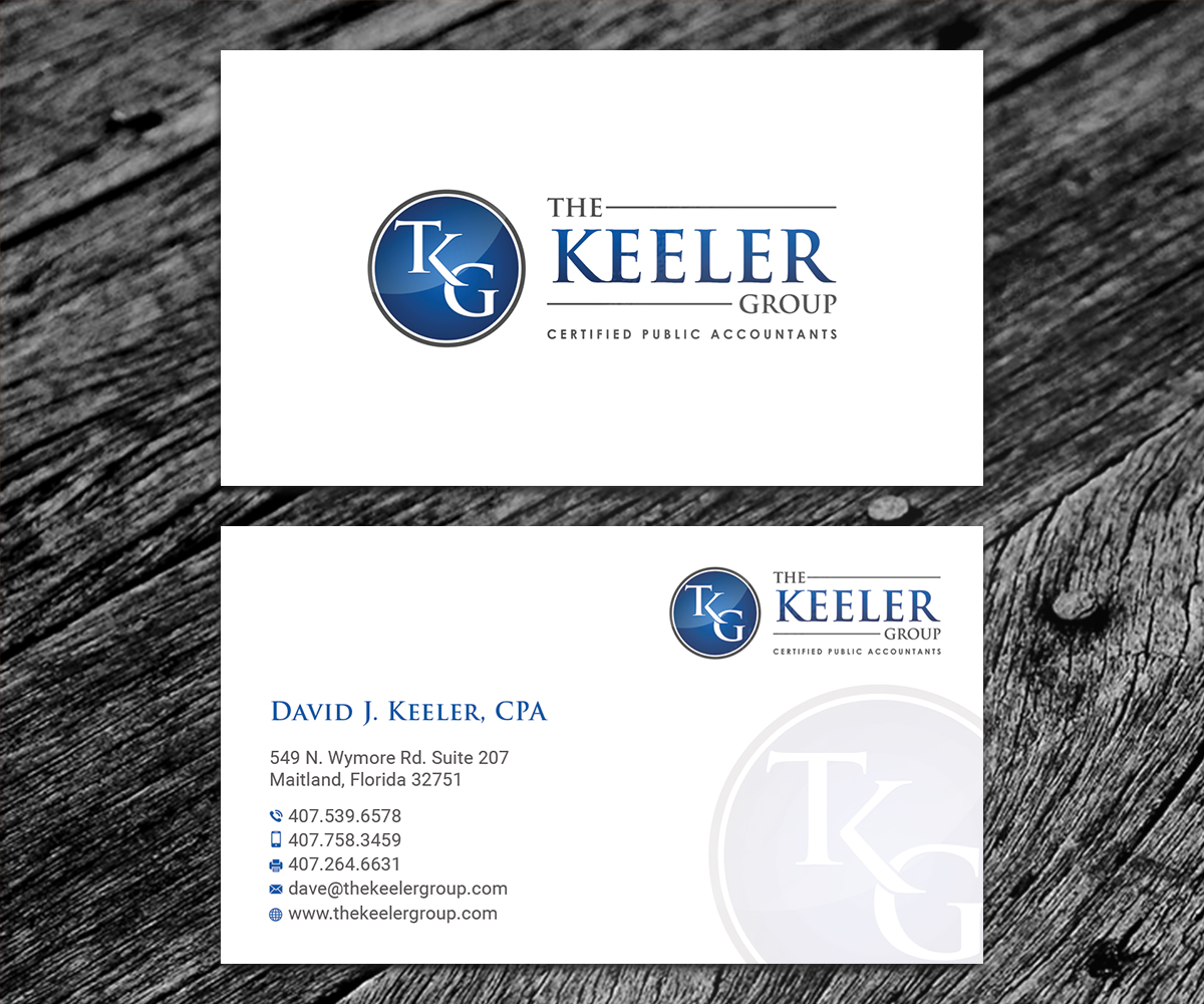 Business Card Design by SS_Designs for The Keeler Group | Design #15436656