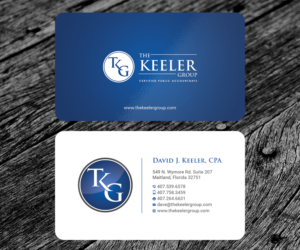 Business Card Design by SS_Designs for The Keeler Group | Design: #15436657