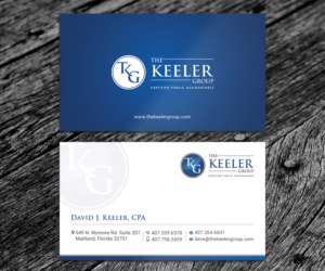 Business Card Design by SS_Designs for The Keeler Group | Design: #15436891