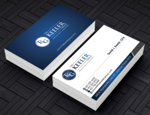 Diseño de Tarjeta de Presentación por alpesh9520 para The Keeler Group | Diseño: #15424221