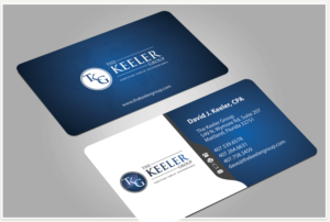 Business Card Design by alpesh9520 for The Keeler Group | Design: #15424222