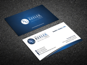 Business Card Design by alpesh9520 for The Keeler Group | Design: #15424239