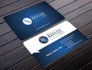 Business Card Design by alpesh9520 for The Keeler Group | Design: #15424241