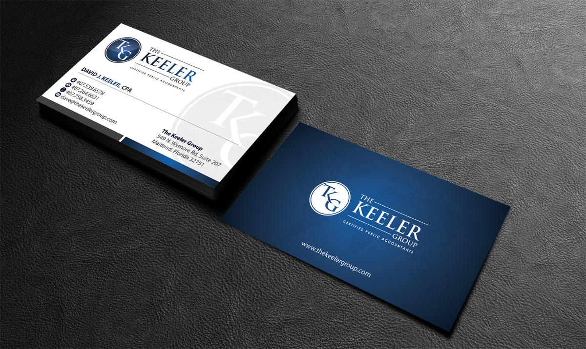 Design de Carte de Visite par alpesh9520 pour The Keeler Group | Design #15426279