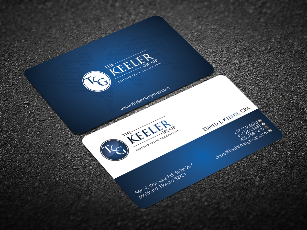 Business Card Design by alpesh9520 for The Keeler Group | Design #15441297