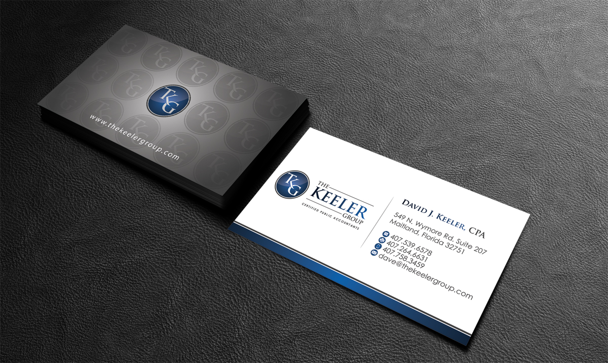 Business Card Design by alpesh9520 for The Keeler Group | Design #15441478