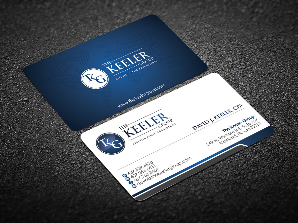 Business Card Design by alpesh9520 for The Keeler Group | Design #15456046