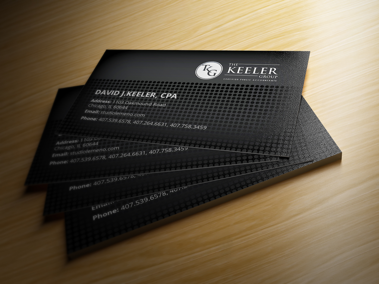 Business Card Design by shachibelani for The Keeler Group | Design #15415081
