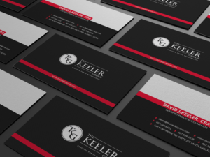 Business Card Design by shachibelani for The Keeler Group | Design: #15415986