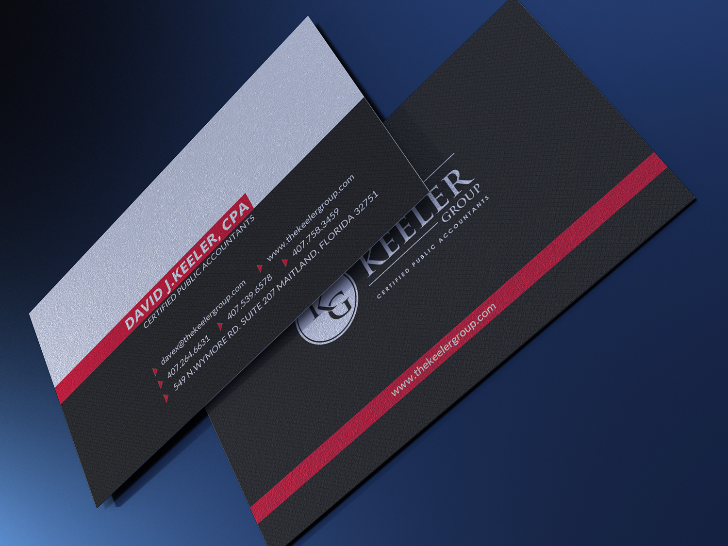 bold professional accountant business card design for the keeler group in united states design 15415987 - Accountant Business Card bold professional accountant business card design for the keeler group in united states design 15415987 - Accountant Business Card