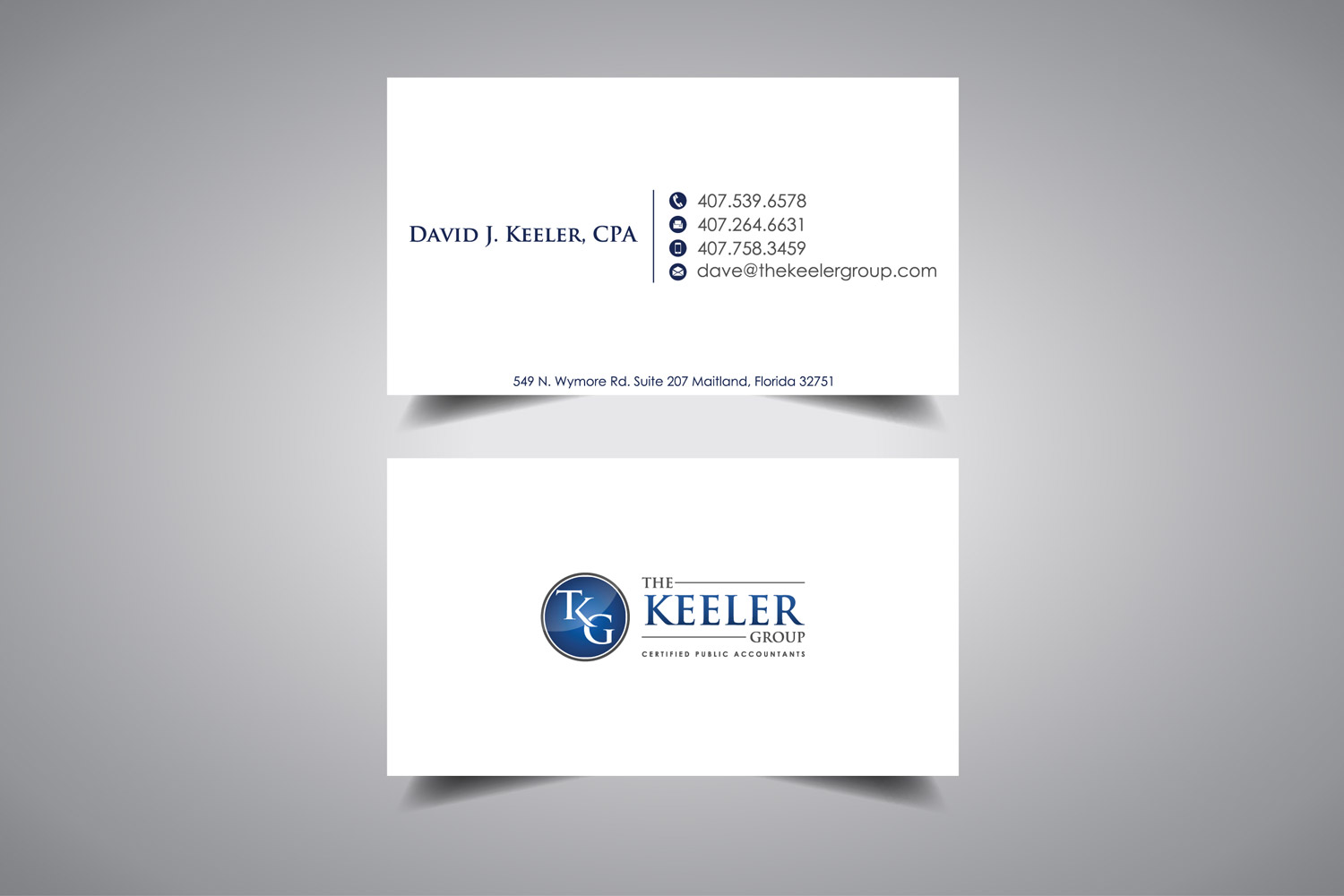 Business Card Design by promax58 for The Keeler Group | Design #15444650