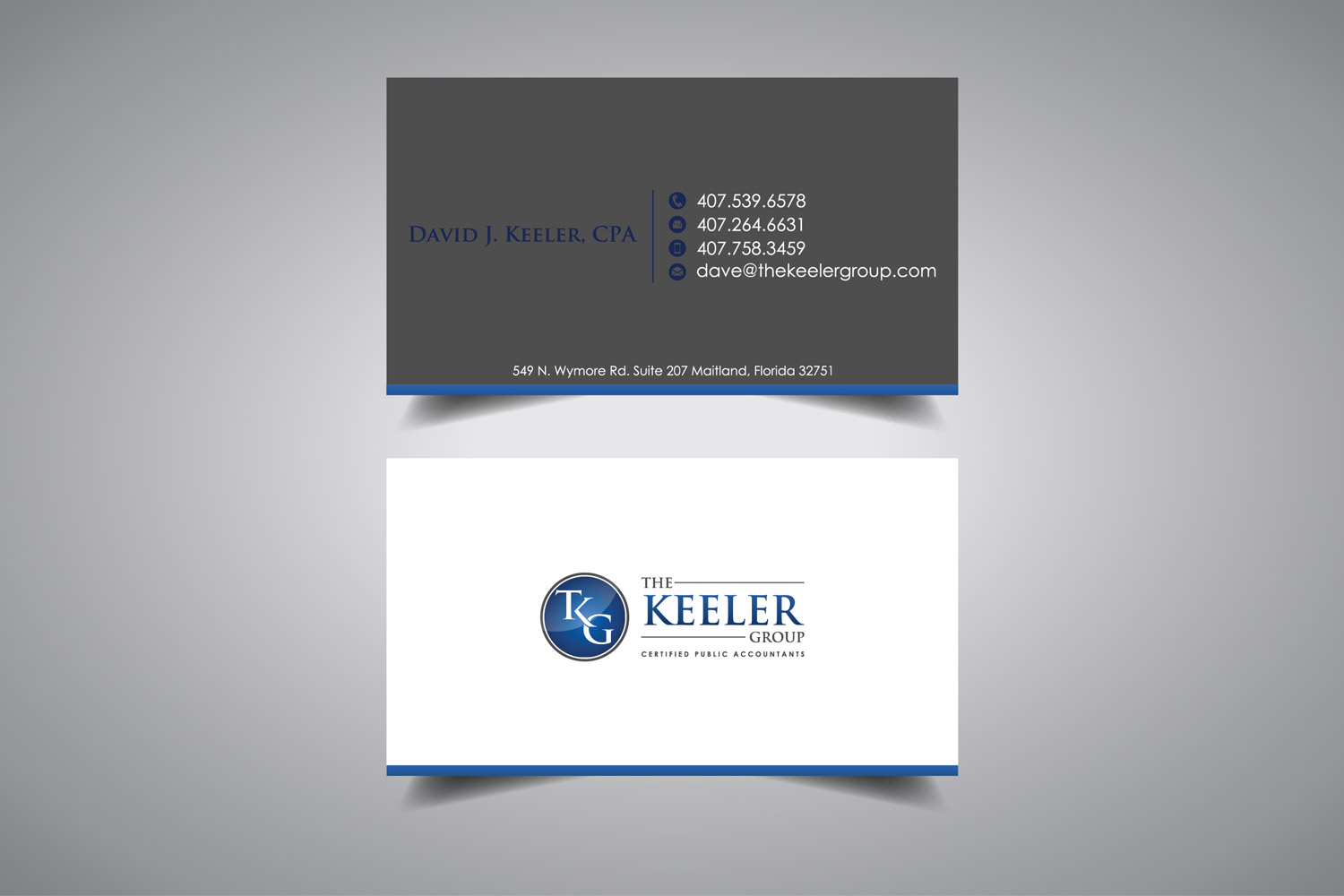 Business Card Design by promax58 for The Keeler Group | Design #15444670