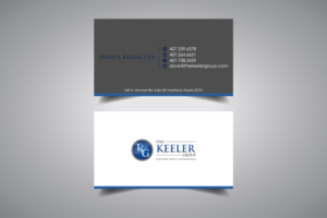 Business Card Design by promax58 for The Keeler Group | Design: #15444670