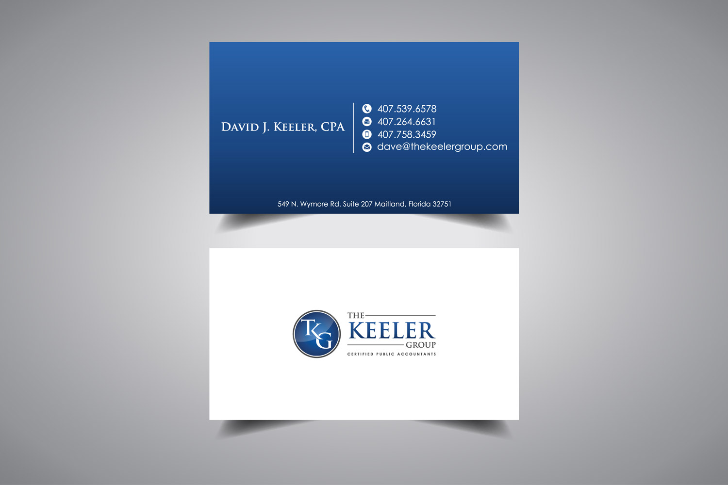 Business Card Design by promax58 for The Keeler Group | Design #15444682
