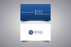 Business Card Design by promax58 for The Keeler Group | Design: #15444682