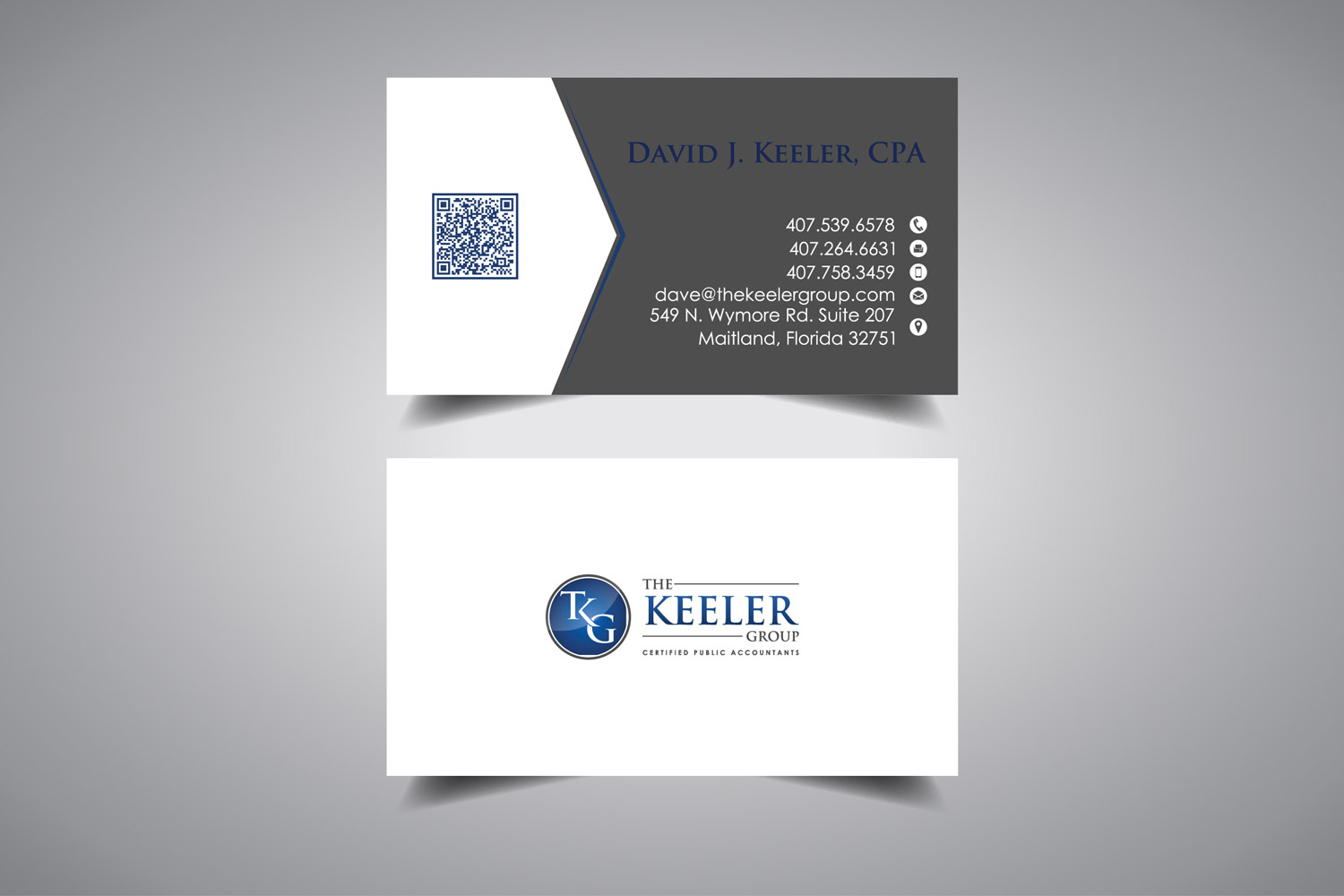 Business Card Design by promax58 for The Keeler Group | Design #15444697