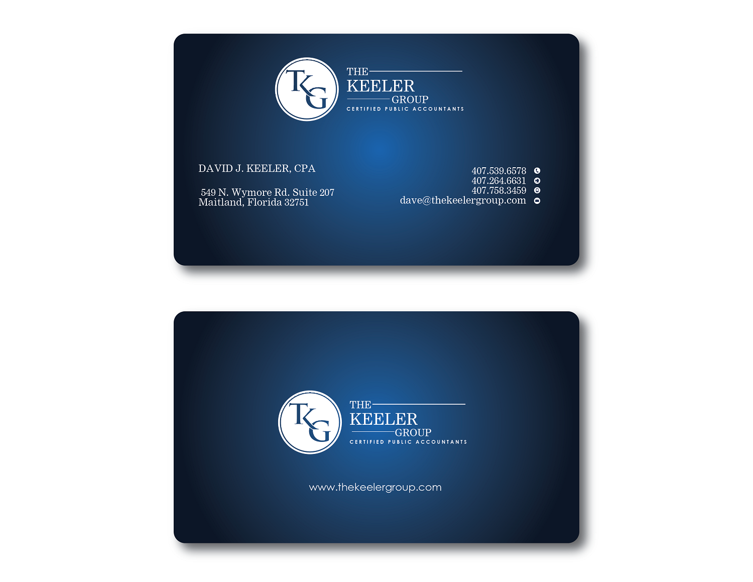 Business Card Design by sanjeda.2998akter for The Keeler Group | Design #15418886