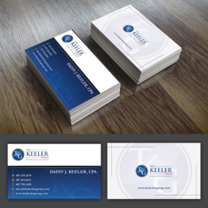 Business Card Design by codopoliz.solutions for The Keeler Group | Design #15411908