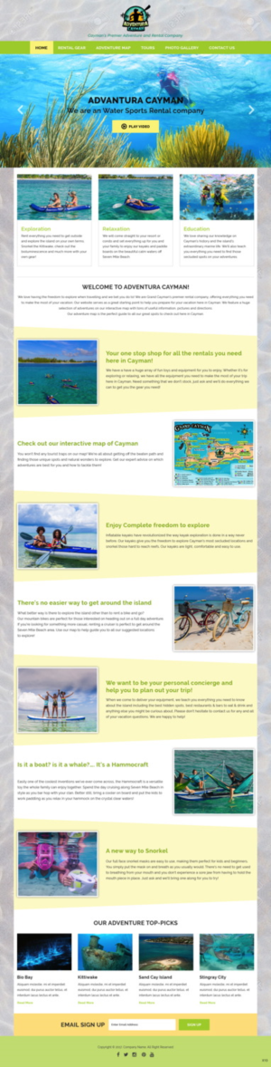 Web Design by pb for this project | Design: #15429847