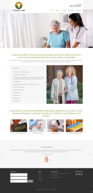 Web Design by pb for this project | Design: #15456179