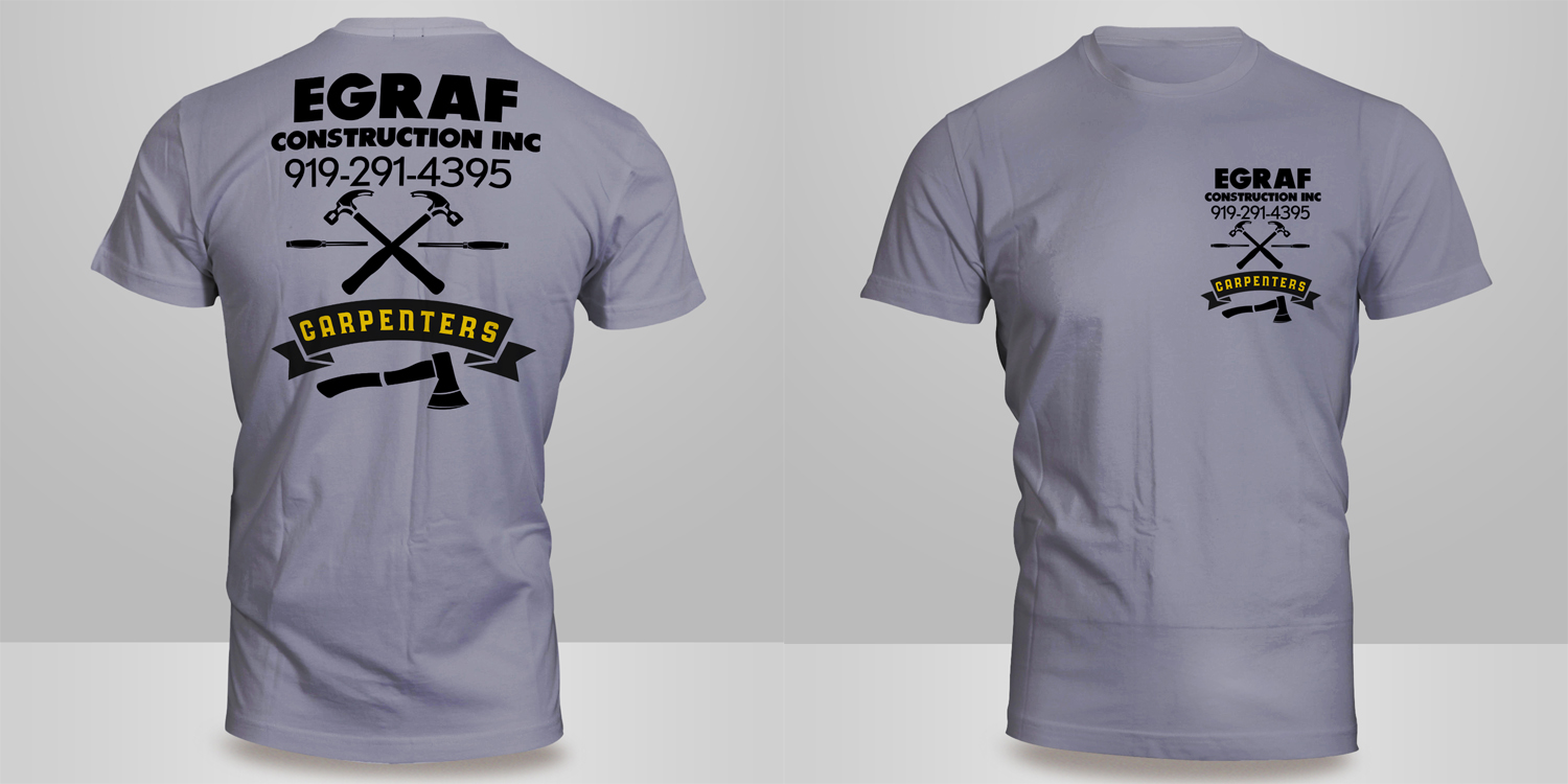 Diseño de Camiseta por Kero para Egraf Construction Inc | Diseño #15422670