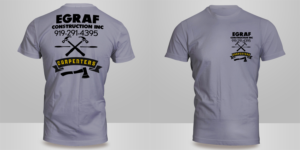 Diseño de Camiseta por Kero para Egraf Construction Inc | Diseño: #15422670