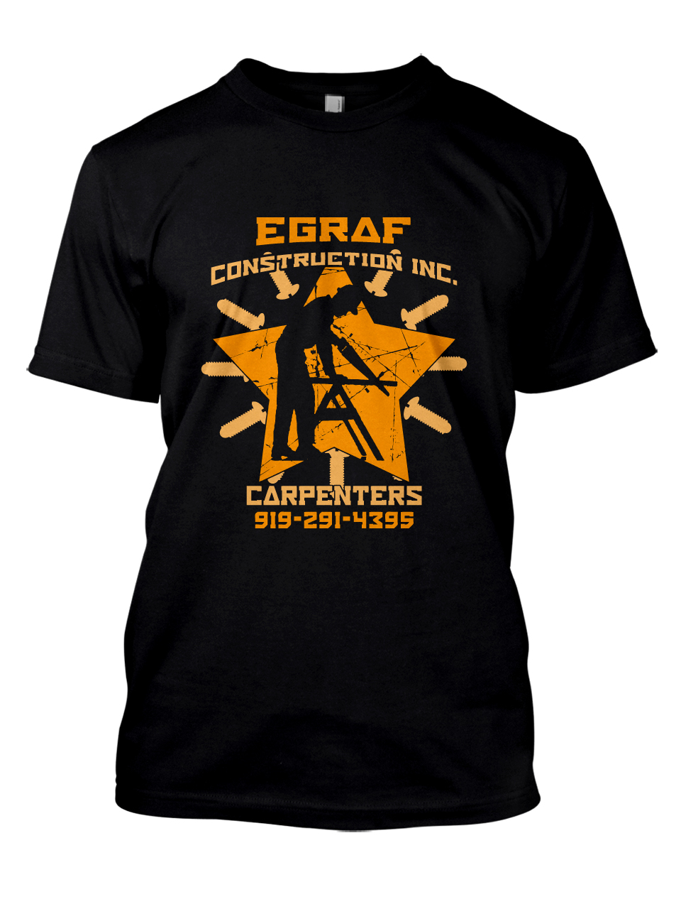 Diseño de Camiseta por Adrian para Egraf Construction Inc | Diseño #15456722