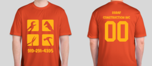 Diseño de Camiseta por Art Monkey para Egraf Construction Inc | Diseño: #15435719
