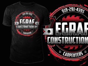 Egraf Construction Inc | Diseño de Camiseta por Bayu_susilo