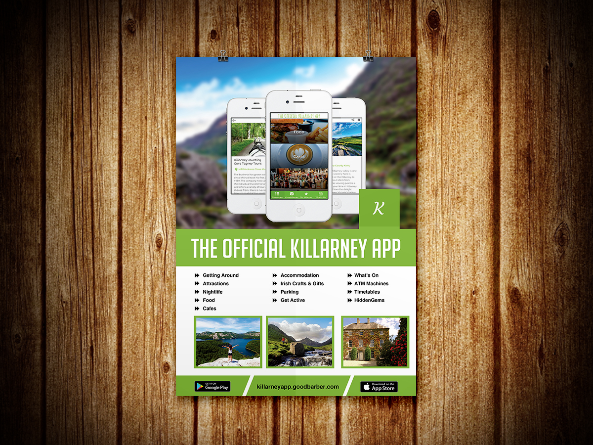 Poster Design by Deziners Zone for slieve bloom manor | Design #16402707